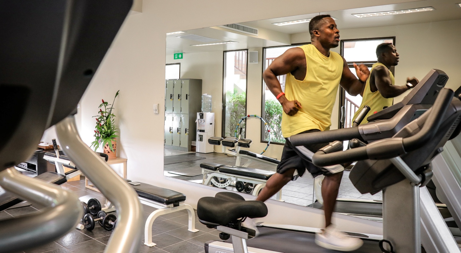 Gym at Apsara Khaolak